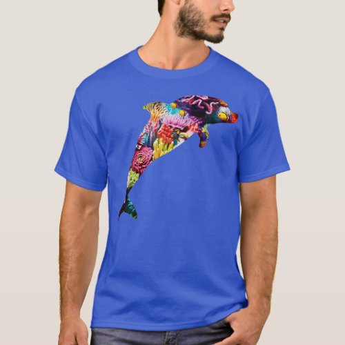 Coral Reef Dolphin T_Shirt