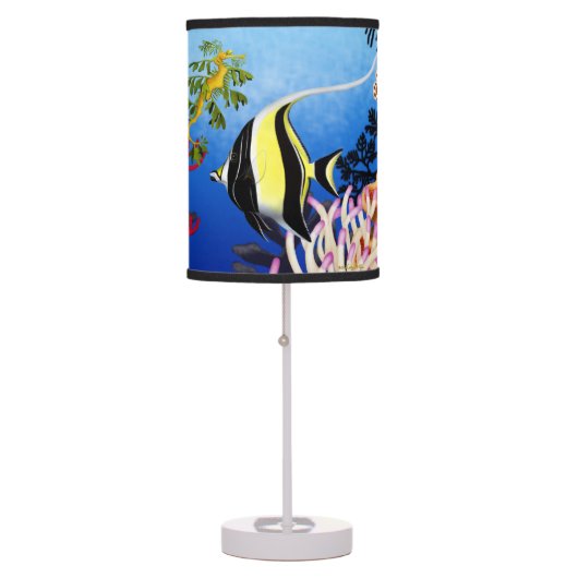 Coral Reef Fish Sea Life Lamp (Front)