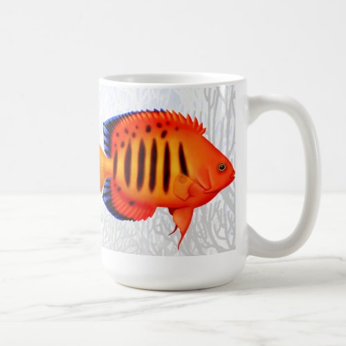 Coral Reef Flame Angelfish Mug
