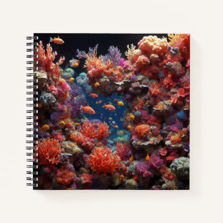 Coral Reef Hard Cover Journal