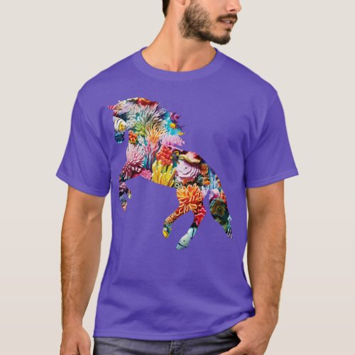 Coral Reef Horse T_Shirt
