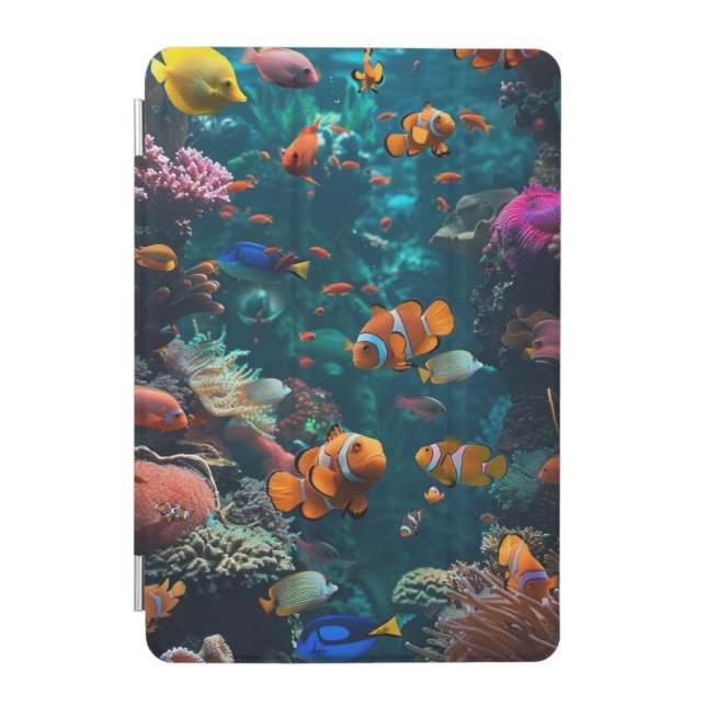 Coral Reef  iPad Mini Cover (Front)