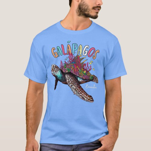Coral Reef Islas Galapagos Islands Ecuador 1 T_Shirt