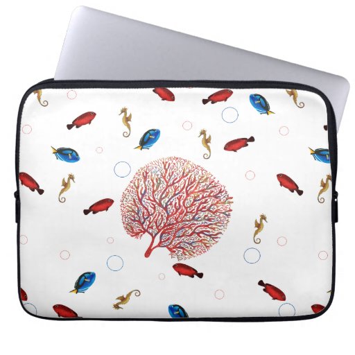 Coral reef  laptop sleeve