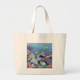 Coral Reef Large Tote Bag