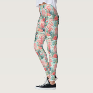 Coral Reef Leggings