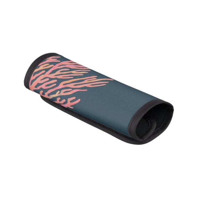 Coral Reef Luggage Handle Wrap (Angled)