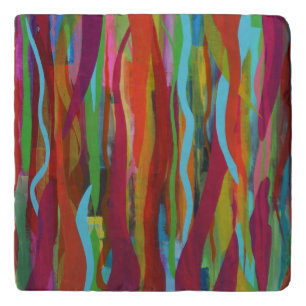 Coral Reef Marble Trivet