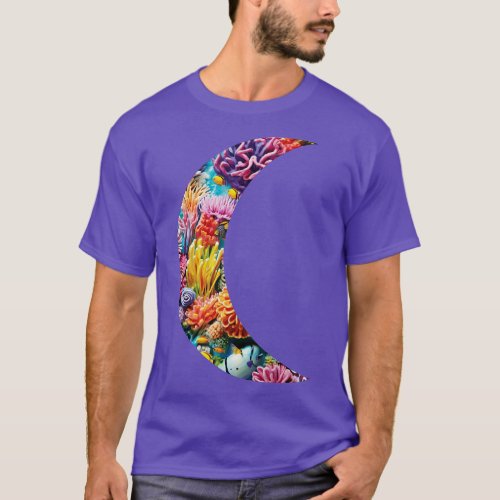 Coral Reef Moon T_Shirt