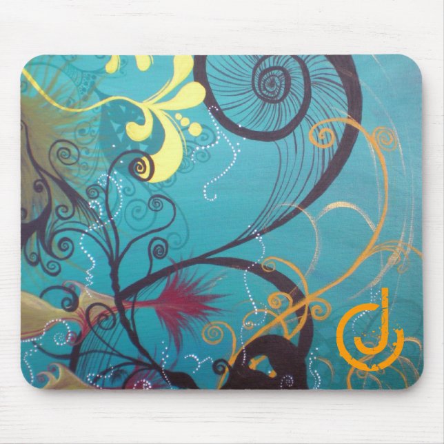 Coral Reef Mouse Pad (Front)