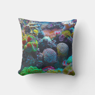 Coral Reef Outdoor Pillow