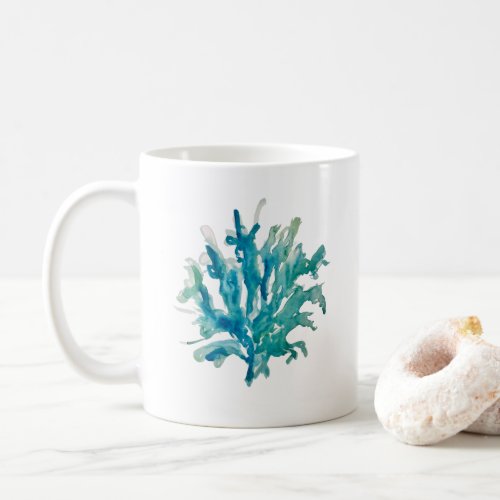 Coral Reef Painting Mermaid Life Beach Ocean Mug