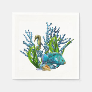 Coral Reef Paper Napkins