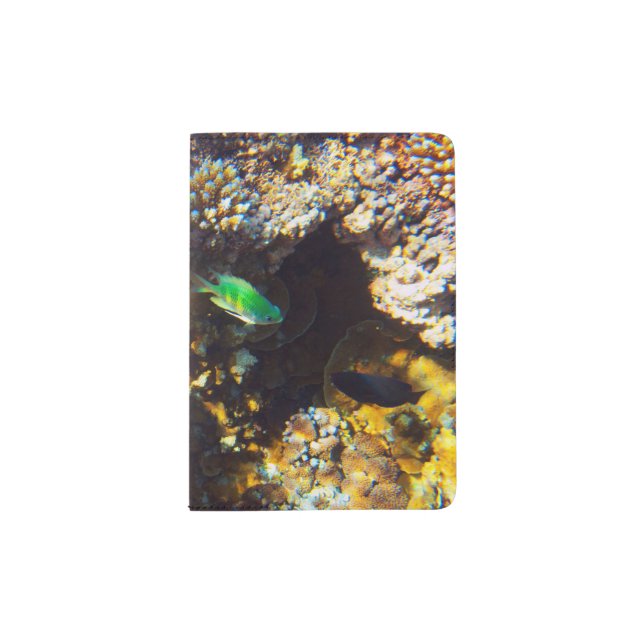 Coral Reef Passport Holder (Front)