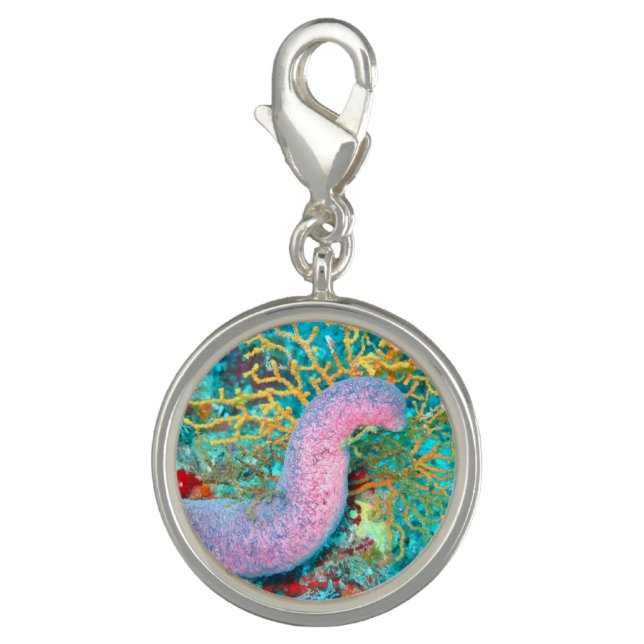 Coral reef sea worm charm (Front)