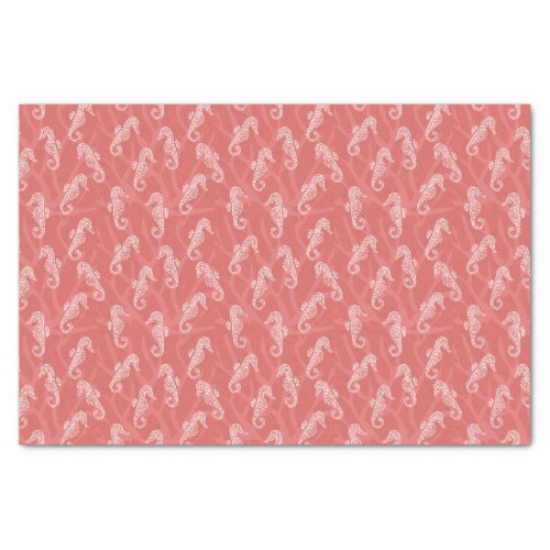 Coral Reef Seahorse Tissue Paper
