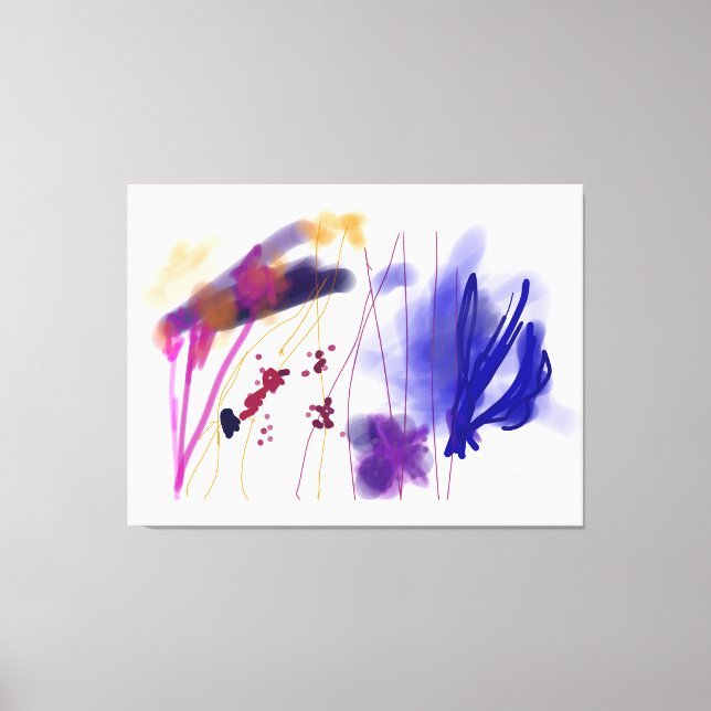 Coral Reef Stretched Canvas Print (Front)