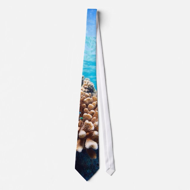 Coral reef tie (Front)