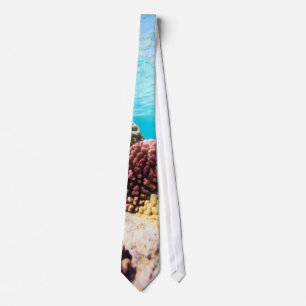 Coral reef tie