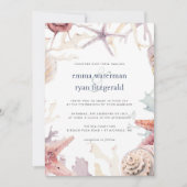 Coral Reef Wedding Invitation (Front)