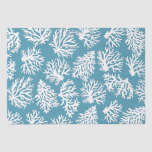 Coral Reefs Beach Summer Wedding  Tissue Paper