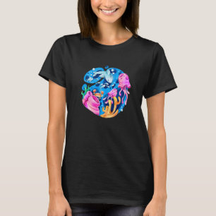 Coral Reefs Nature Sea Ocean Coral Reefs T-Shirt