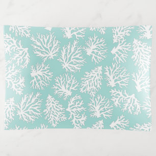 Coral Reefs summer coastal beach  Throw Pillow Tis Trinket Tray