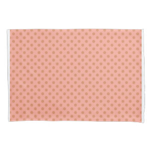 Coral retro pillow case