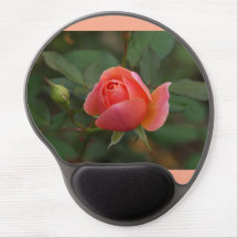 Coral Rose Mouse Pad