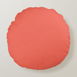 Coral Round Pillow