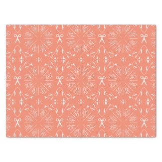 Coral Salmon Sewing Supplies Tissue Paper