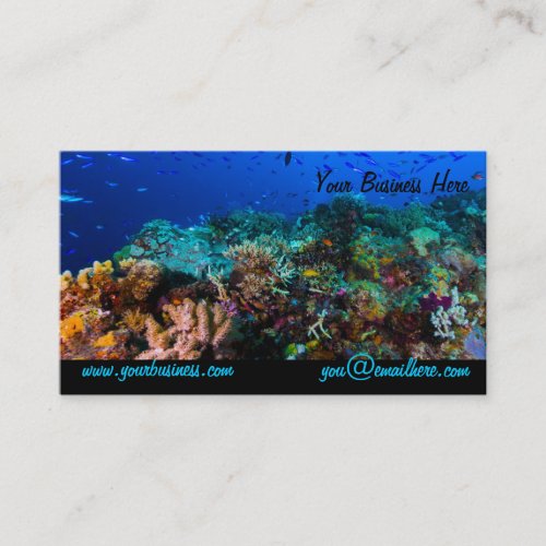 Coral Sea Business Card