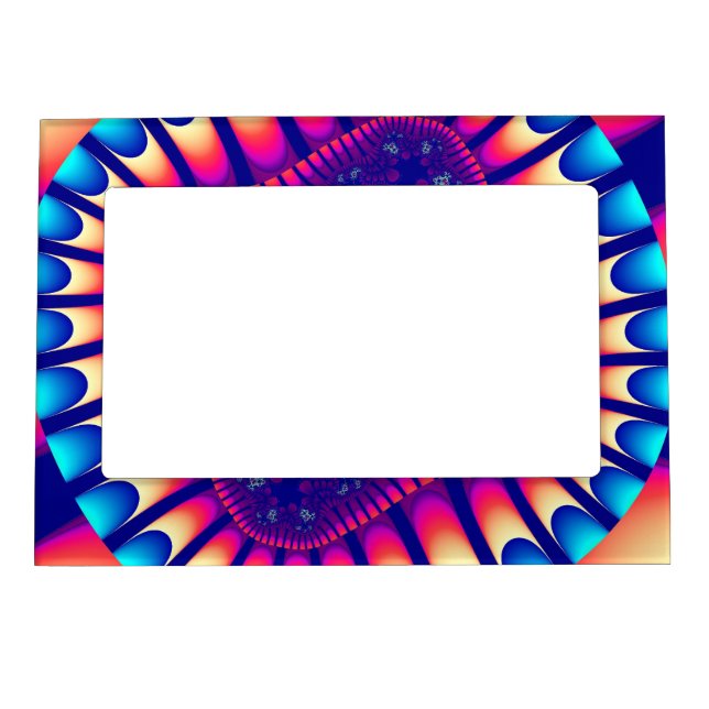 Coral Sea Flower Magnetic Frame (Front)