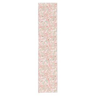 Coral Seashells Ocean Beach Underwater Short Table Runner