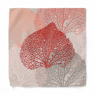 Coral Shadow Bandana