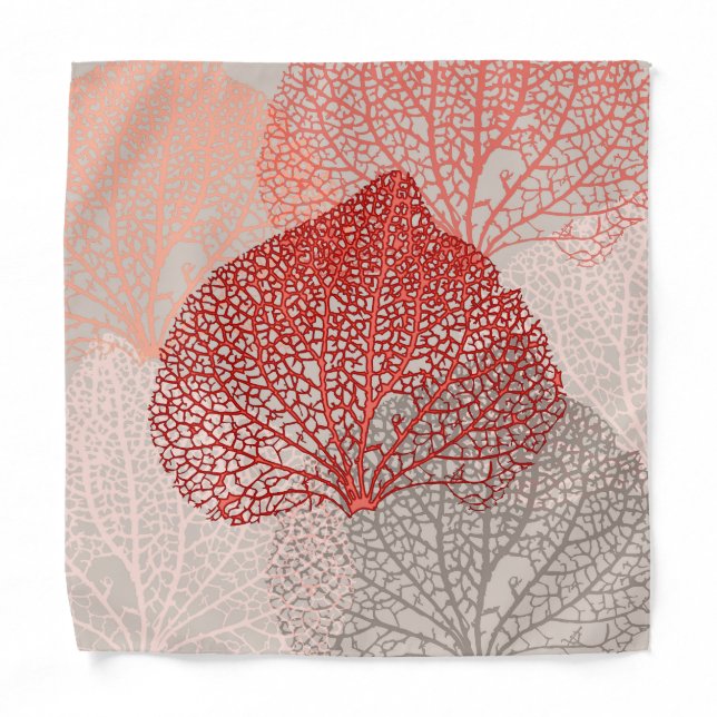 Coral Shadow Bandana (Front)