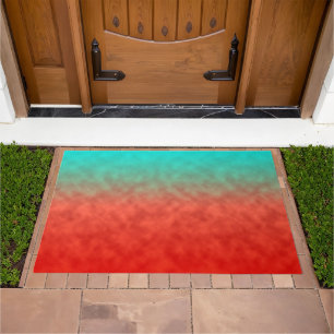 Coral Sky Memory Doormat