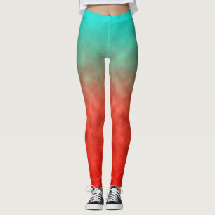 Coral Sky Memory Leggings