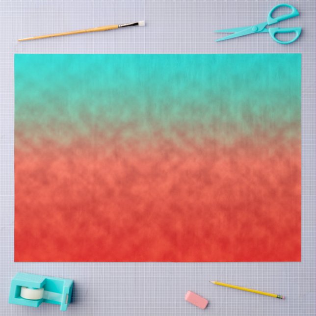 Coral Sky Memory Tissue Paper (Craft)