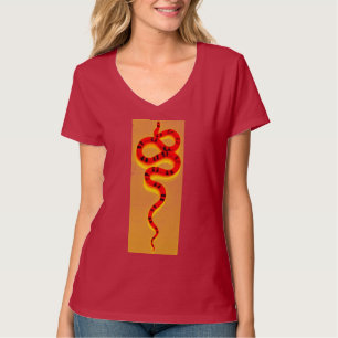 coral snake yellow t-shirt