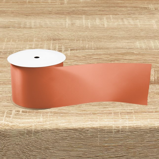 Coral Solid Color Satin Ribbon (Creator Uploaded)