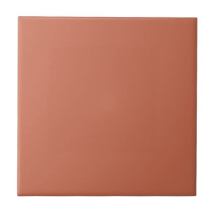 Coral Solid Color Tile
