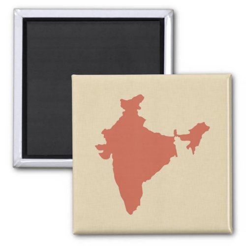 Coral Spice Moods India Magnet