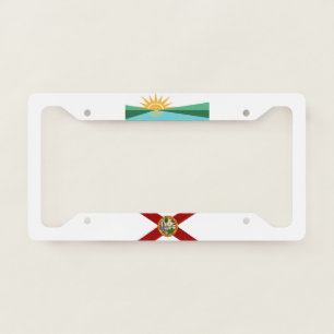 Coral Springs (Florida) city flag License Plate Frame