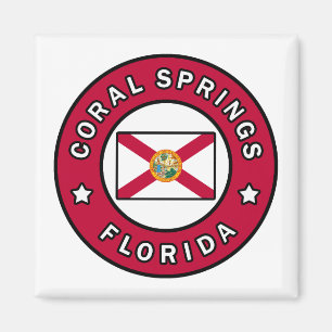 Coral Springs Florida Magnet