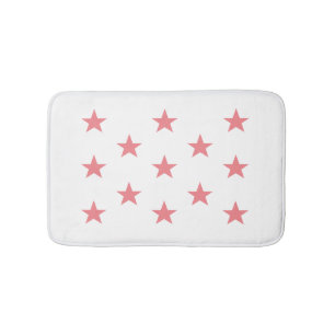 Coral Star Bath Mat