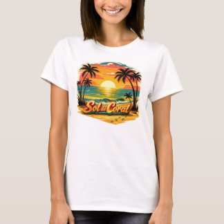 Coral Sun T-Shirt