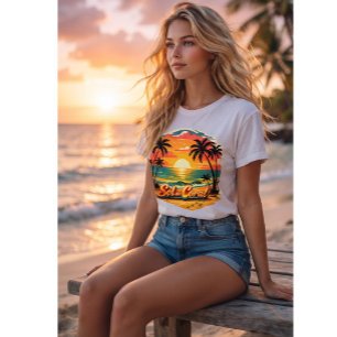 Coral Sun T-Shirt