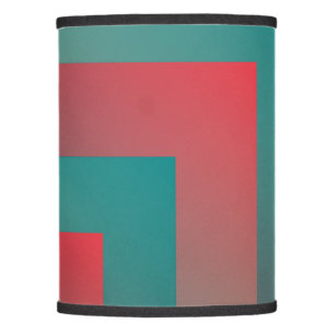 coral teal shades lamp shade