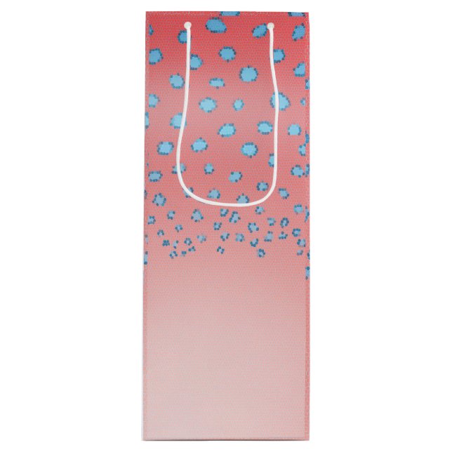 Coral Trout Wine Gift Bag (Front)